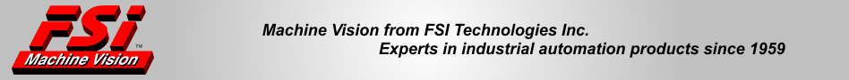 Machine Vision from FSI Technologies Inc. 