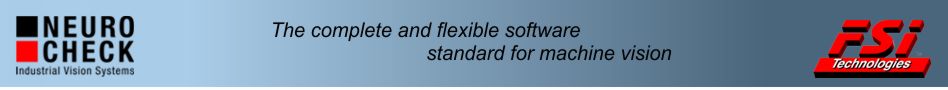 NeuroCheck; FSI Header. The all in one machine vision solution. The Smarter Choice. 