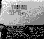 Electronic Component with Bar Code